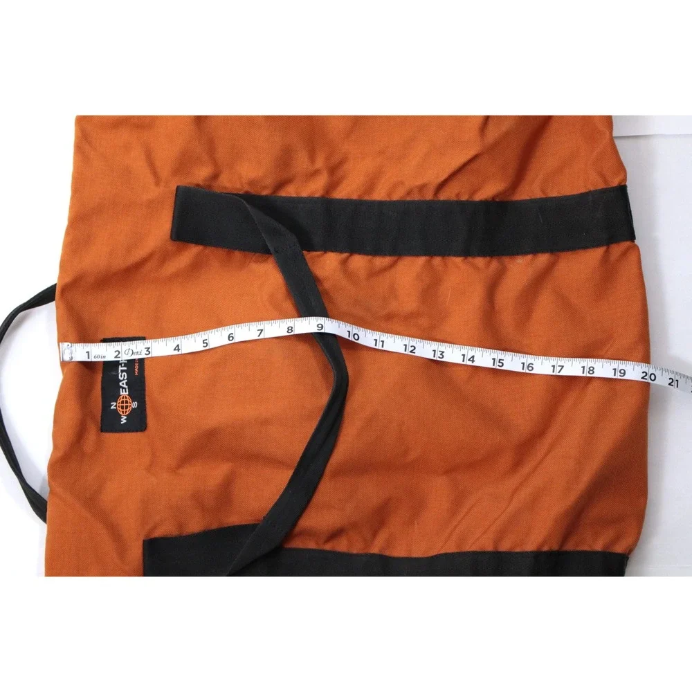 Eastpak Duffel Bag Luggage Travel Carry On Orange Black Made USA‎